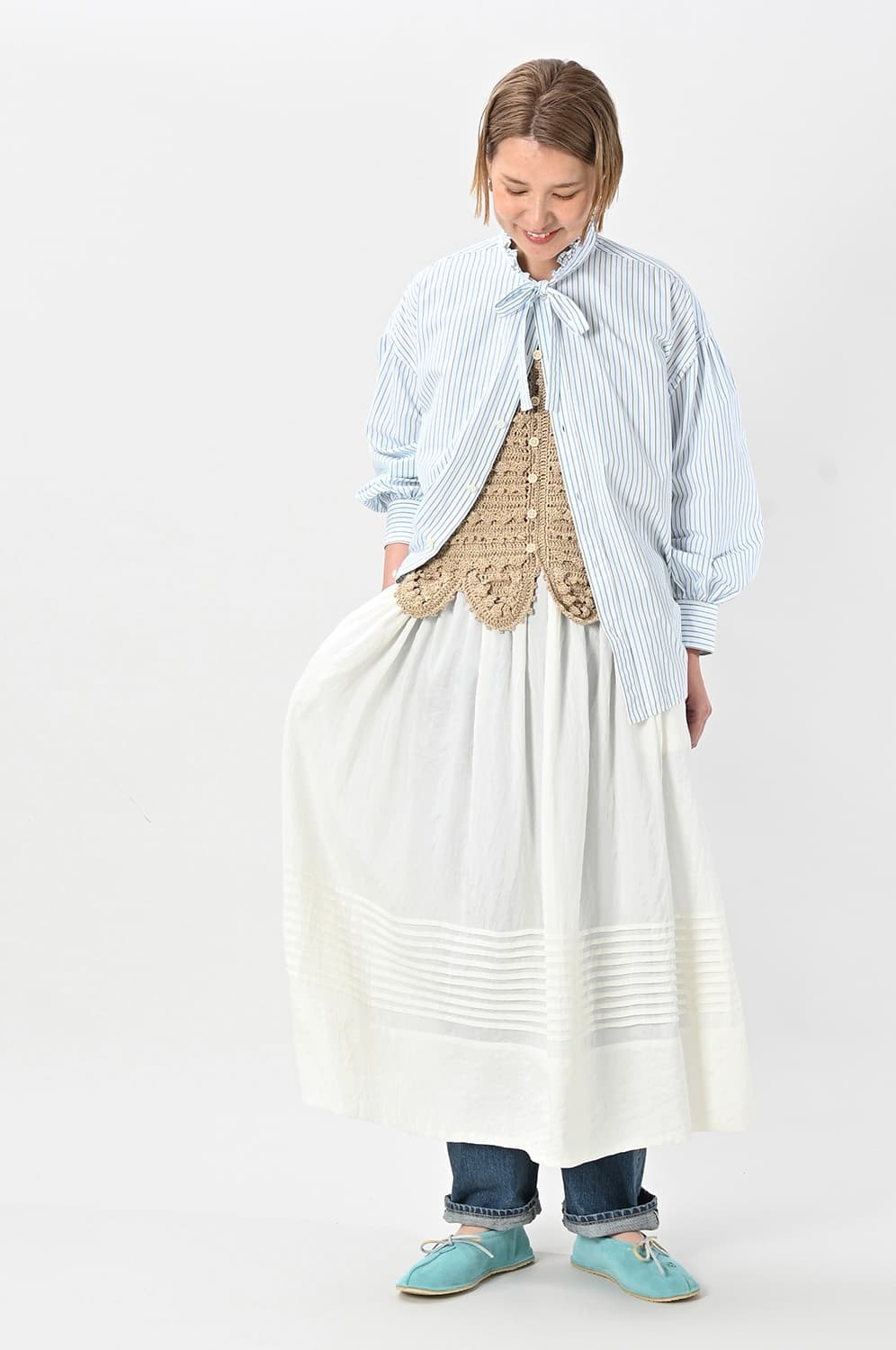 インドシルクの着こなしいろいろ | News | 45R